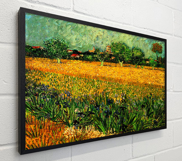 Vincent Van Gogh View Of Arles With Irises In The Foreground