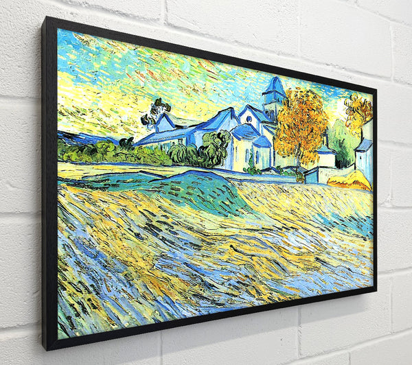 Vincent Van Gogh View Of The Church Of Saint-Paul-De-Mausole