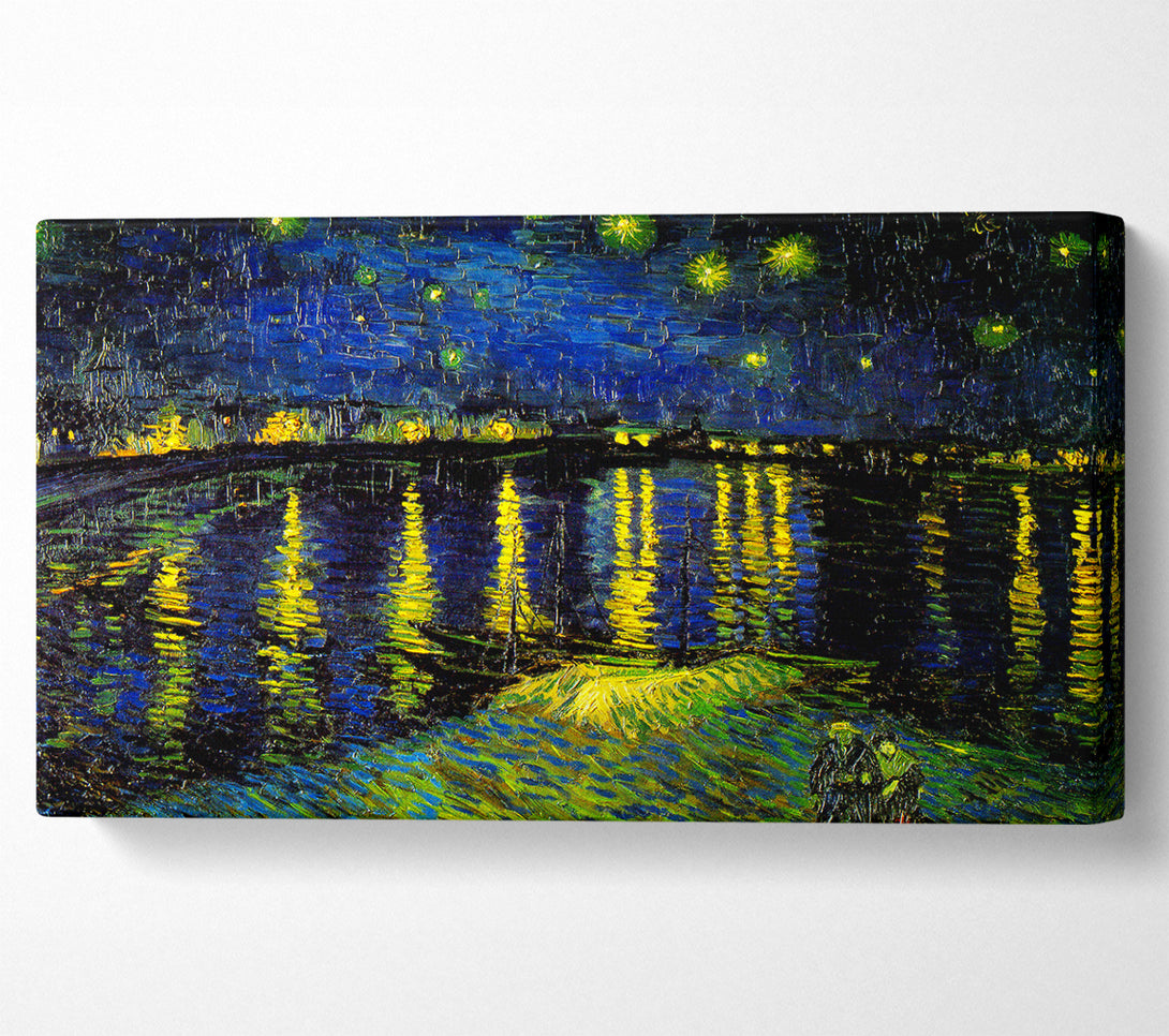  A Canvas Print of Vincent Van Gogh Starry Night Over Rhone 4 Canvas Wall Art