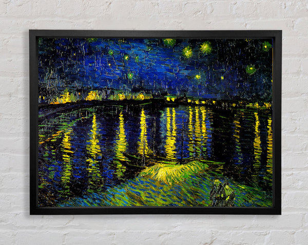 Vincent Van Gogh Sternennacht über der Rhone 4