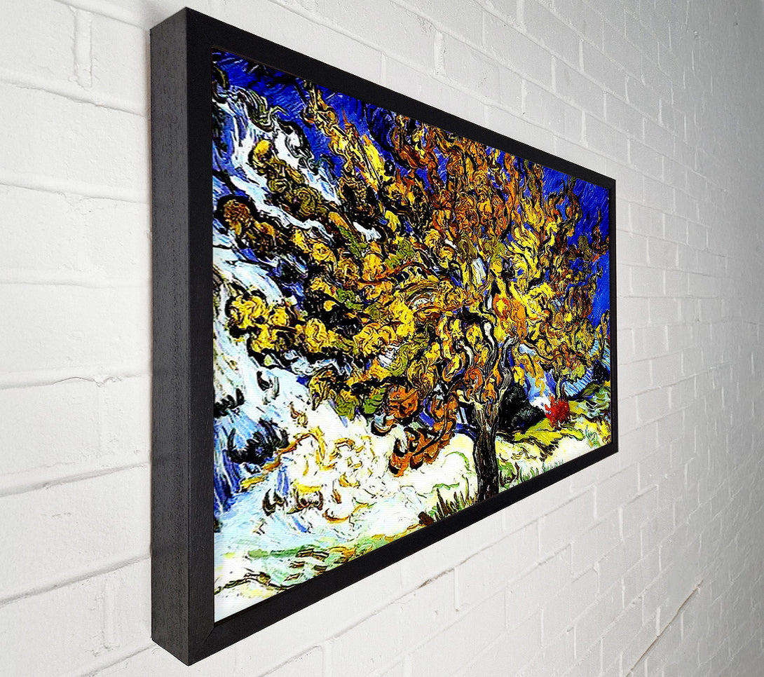  A Canvas Print of Vincent Van Gogh The Mulberry Tree Canvas Wall Art