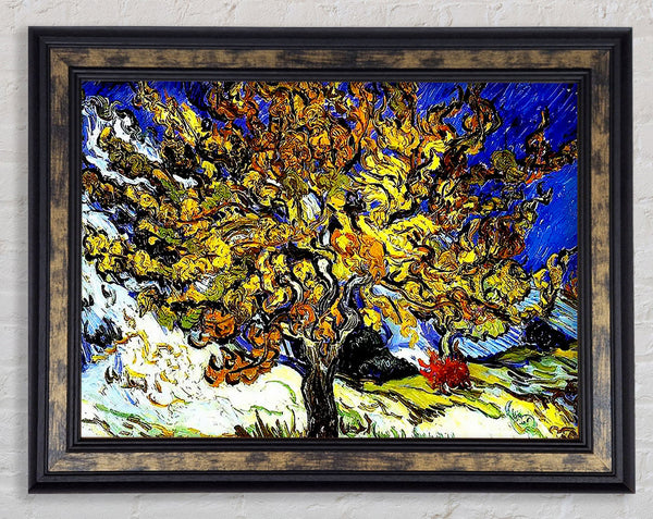 Vincent Van Gogh The Mulberry Tree Framed Print