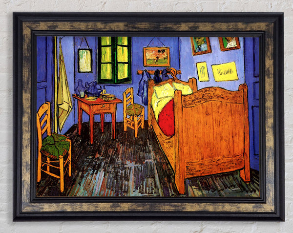 Vincents Bedroom In Arles By Van Gogh 6 Framed Print