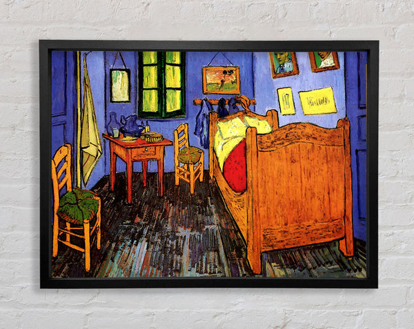Vincents Bedroom In Arles By Van Gogh 6 Framed Print