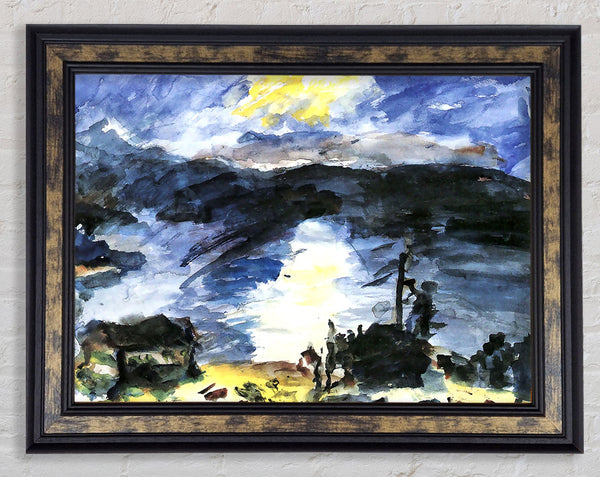 Lovis Corinth Walchensee 4 Framed Print