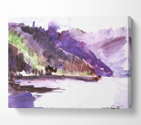  A Canvas Print of Lovis Corinth Walchensee 6 Canvas Wall Art
