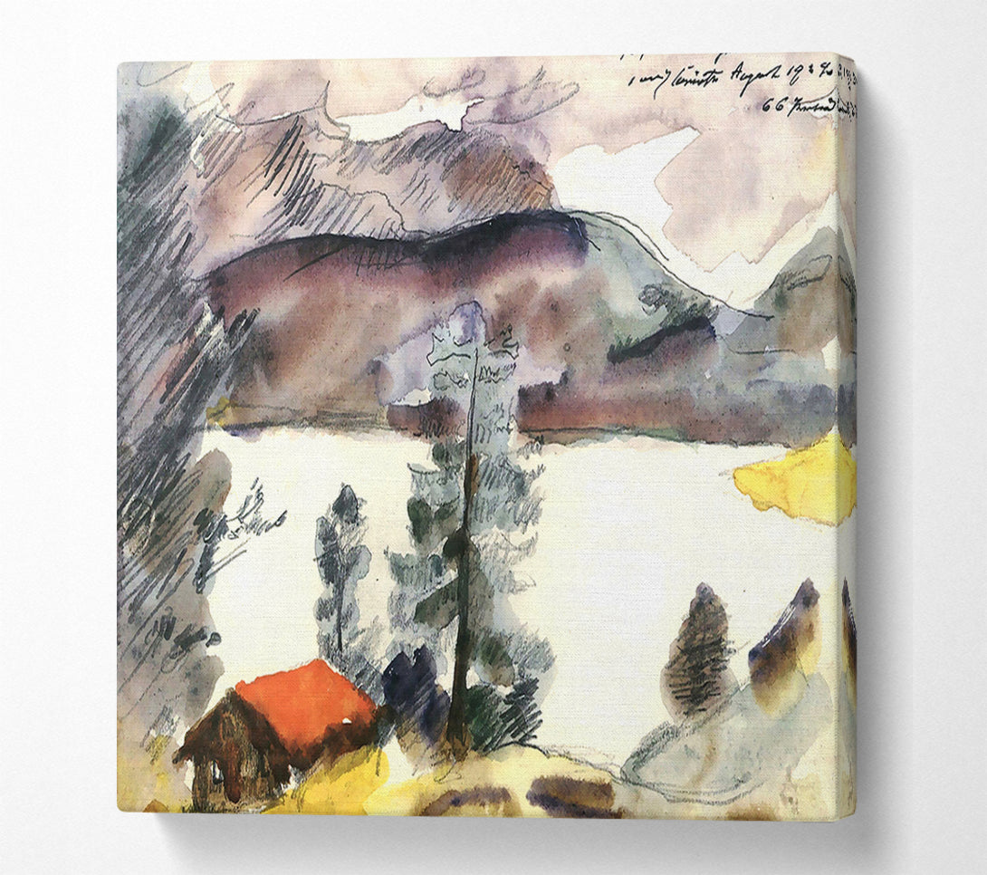  A Canvas Print of Lovis Corinth Walchensee 7 Canvas Art