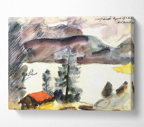  A Canvas Print of Lovis Corinth Walchensee 7 Canvas Art