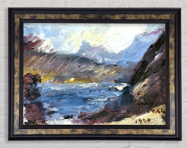 Lovis Corinth Walchensee 8 Framed Print