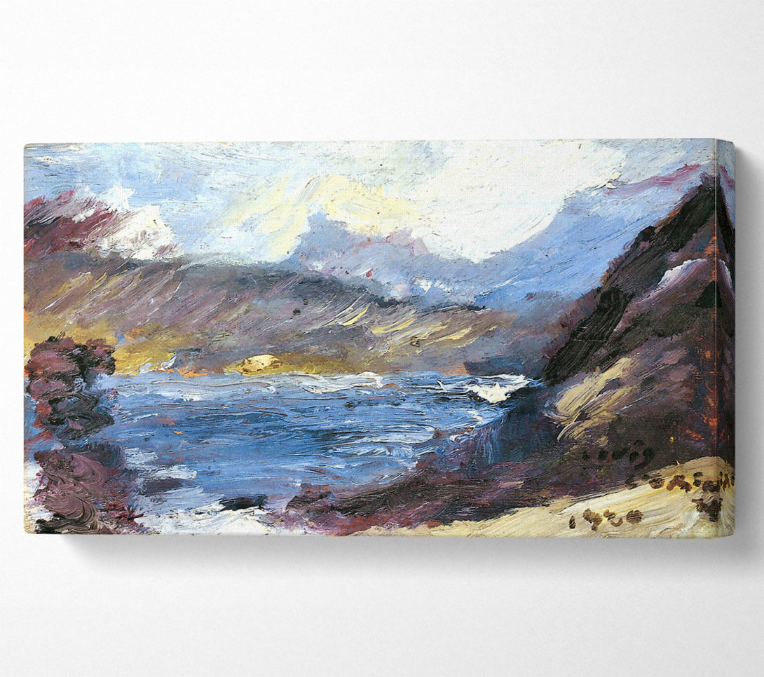 A Canvas Print of Lovis Corinth Walchensee 8 Canvas Print