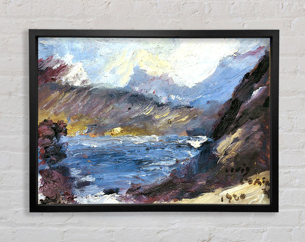 Lovis Corinth Walchensee 8 Framed Print