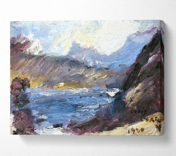  A Canvas Print of Lovis Corinth Walchensee 8 Canvas Print