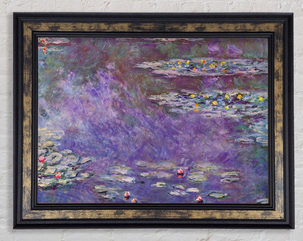 Monet Water Lily Pond 3 Framed Print