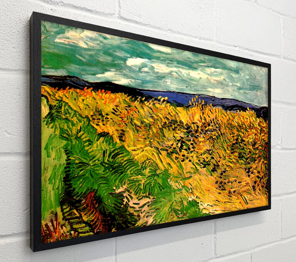 Van Gogh Wheat Field With Cornflowers