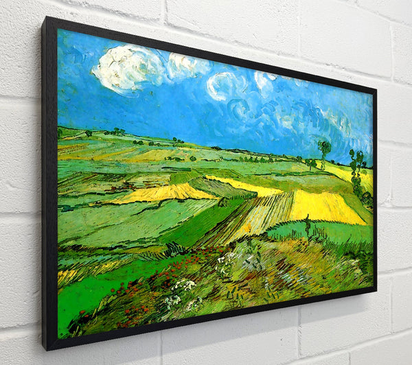 Van Gogh Wheat Fields At Auvers Under Clouded Sky