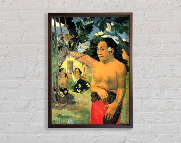 Gauguin Where Do You Framed Print