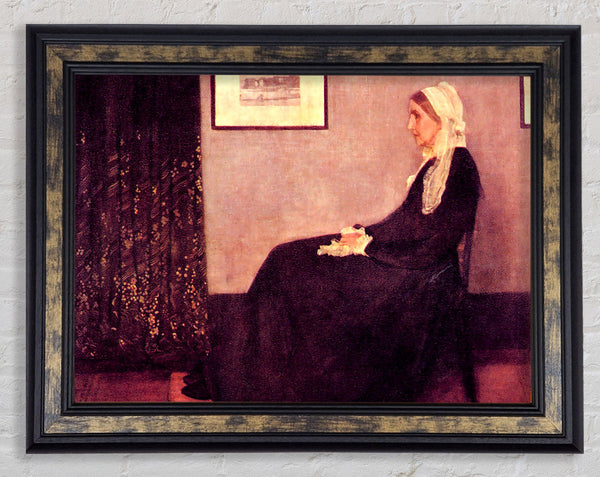 Whistler Whistlers Mother Framed Print