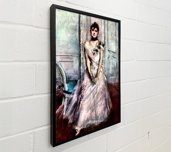Giovanni Boldini White Pastel Picture