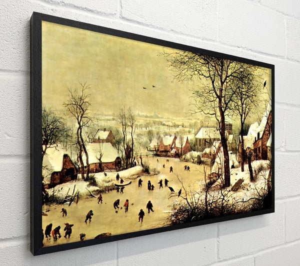 Pieter Bruegel Winter Landscape With Skaters