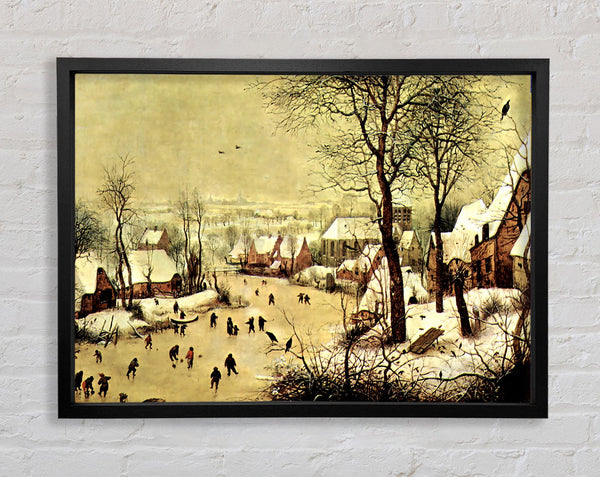 Pieter Bruegel Winter Landscape With Skaters