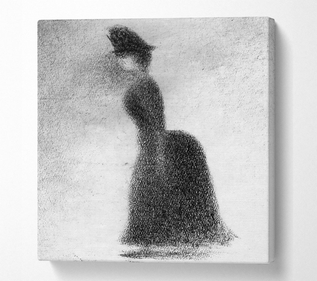  A Canvas Print of Seurat Woman Canvas Art