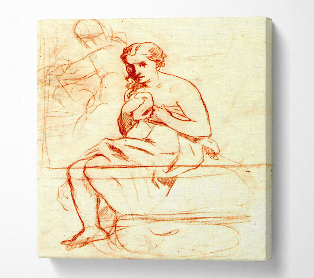  A Canvas Print of Manet Women At The Toilet Canvas Wall Art
