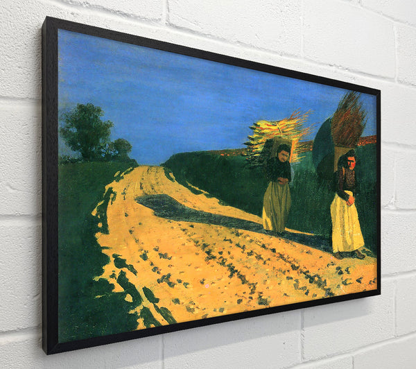 Felix Vallotton Wood-Bearing Women