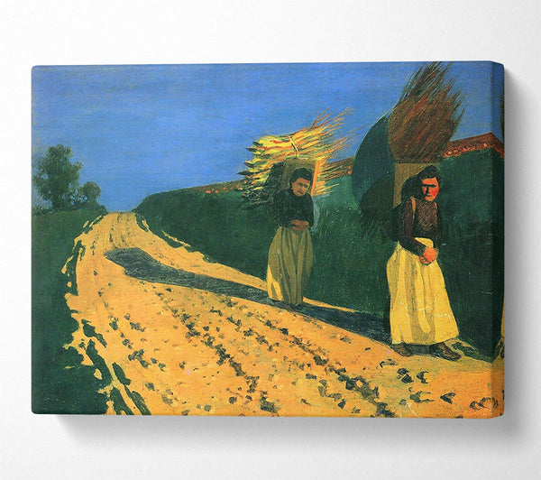 Felix Vallotton Wood-Bearing Women