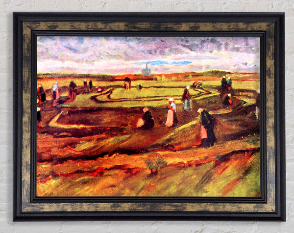 Van Gogh Workers Framed Print