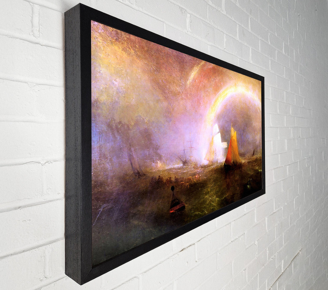  A Canvas Print of Joseph Mallord Turner Wrecked Bouys Canvas Wall Art