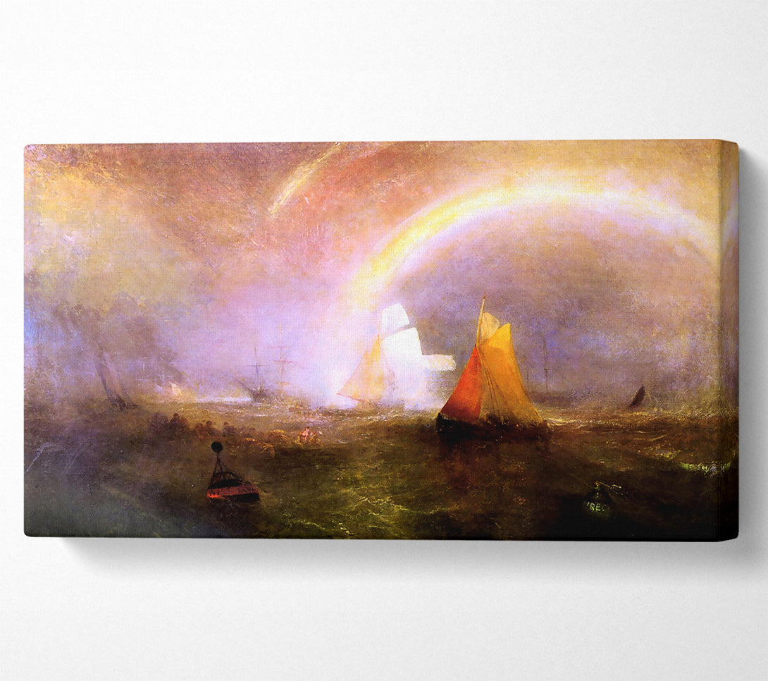  A Canvas Print of Joseph Mallord Turner Wrecked Bouys Canvas Wall Art
