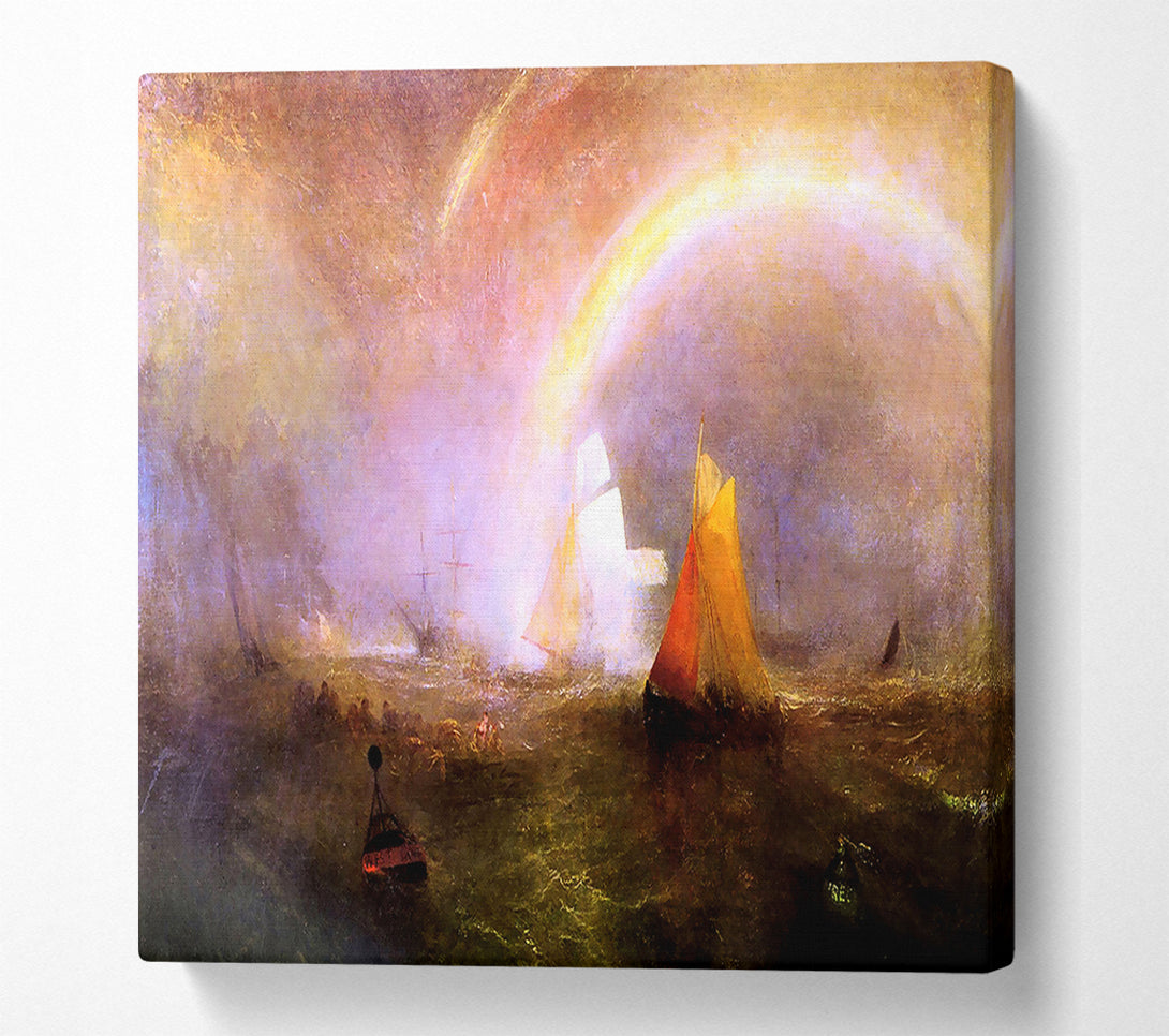  A Canvas Print of Joseph Mallord Turner Wrecked Bouys Canvas Wall Art