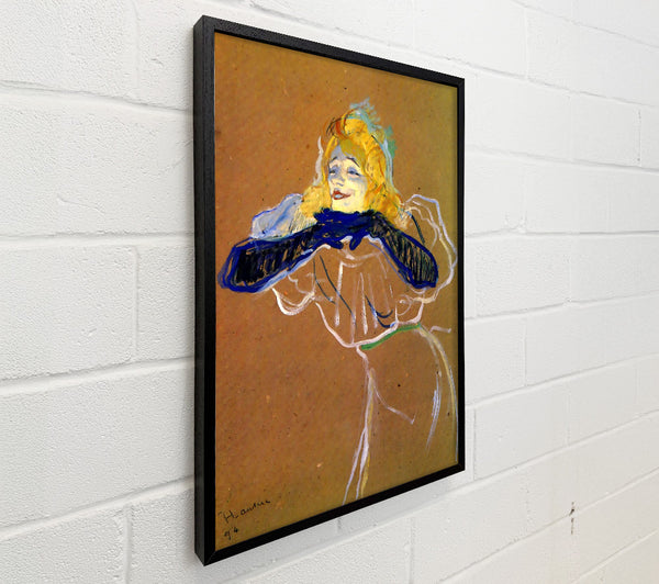 Toulouse Lautrec Yvette Guilbert Sings