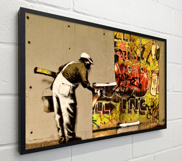 Banksy Wall Paper