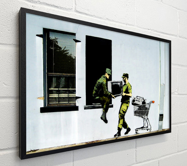 Banksy Army Heist