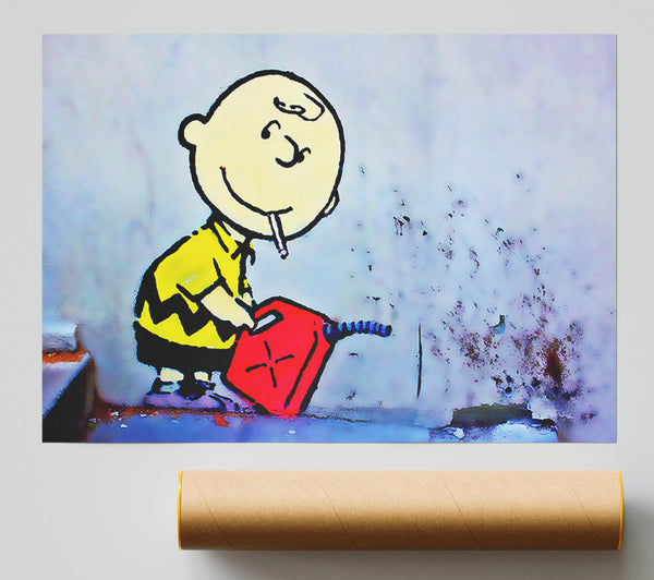 Banksy Bad Boy Charlie Print