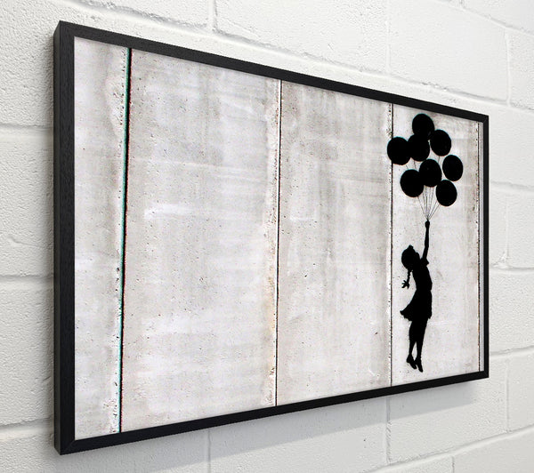 Banksy Balloon Girl Fly