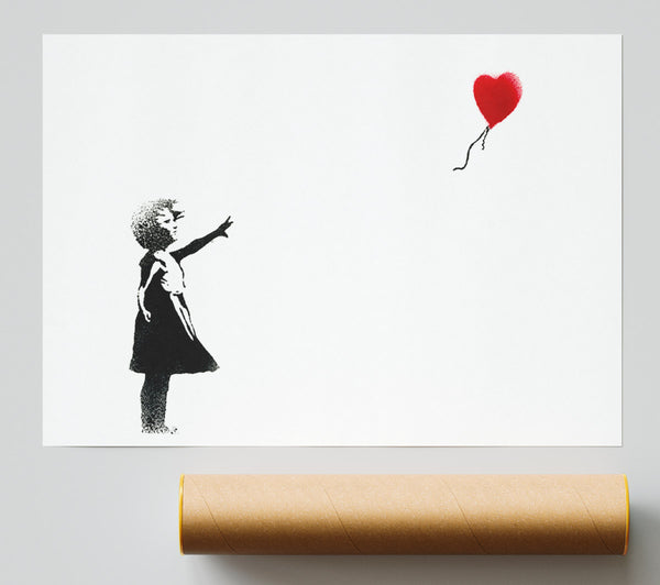 Banksy Balloon Girl Print