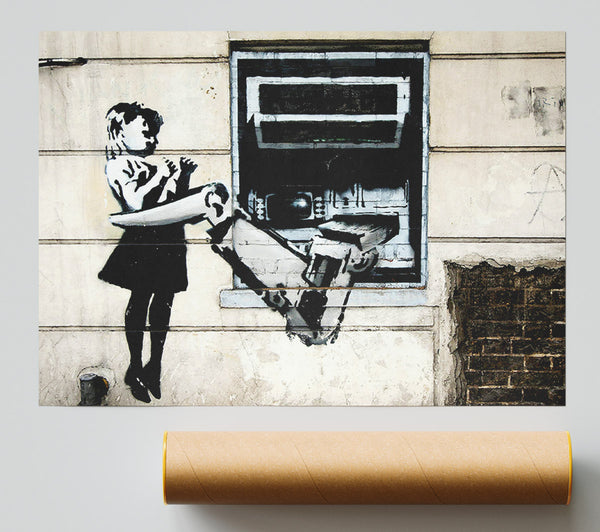 Banksy Bank Control Poster