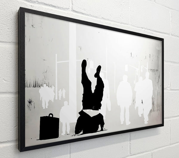 Banksy Bankers Head In The Sand