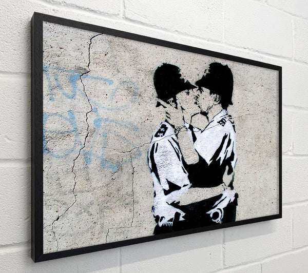 Banksy Bent Coppers Landscape