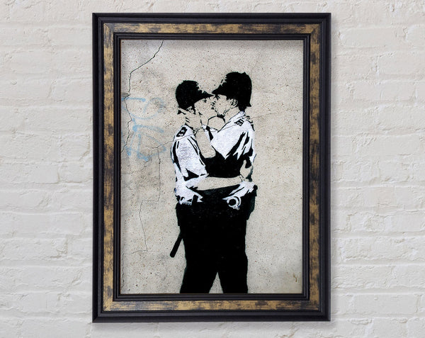 Bent Coppers Original Framed Print
