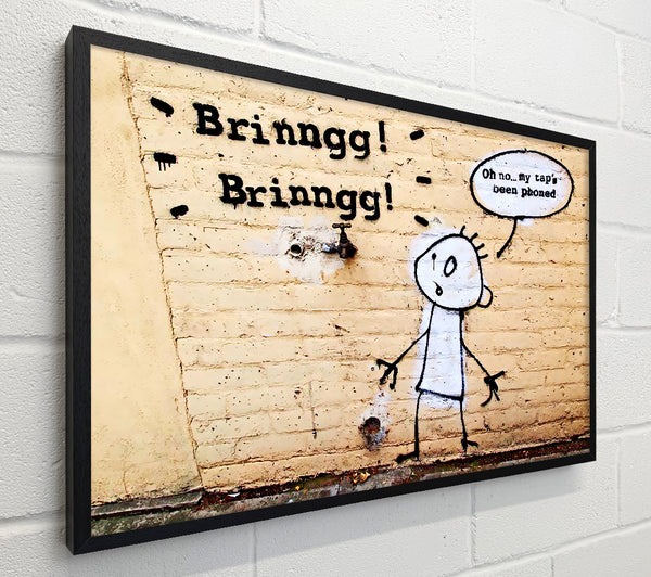 Banksy Brinngg Brinngg