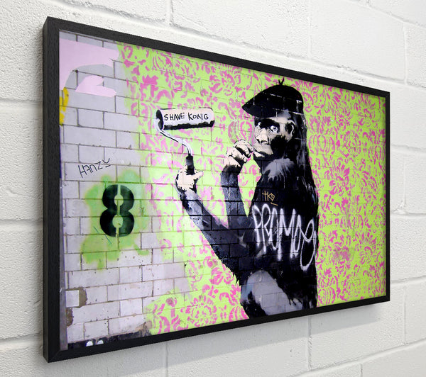 Banksy Chimp Artist