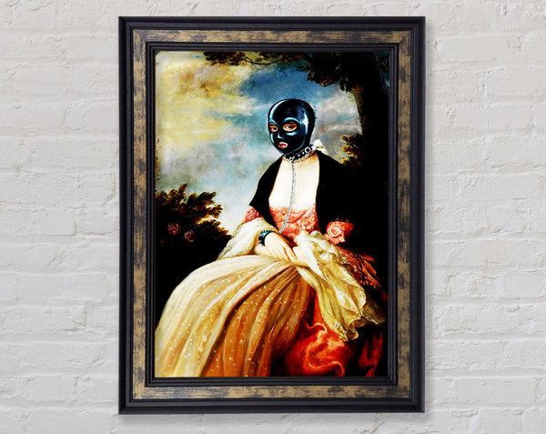 Classical Gimp Framed Print