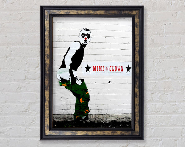 Clown Framed Print