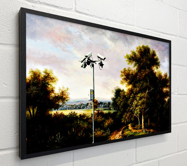 Banksy Countryside Cctv