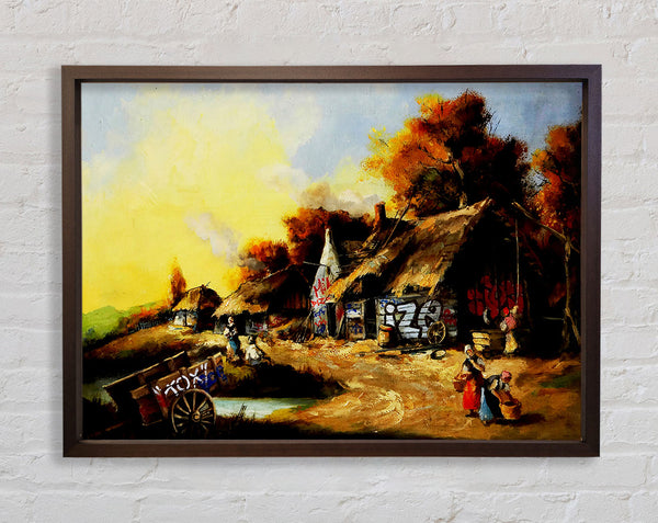 Banksy Countryside Graffiti