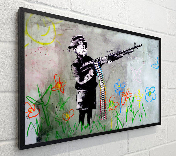 Banksy Crayon Gun