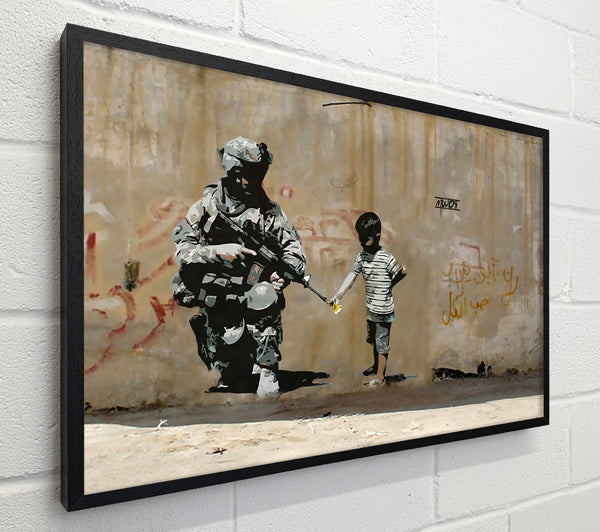 Banksy Flower Gun